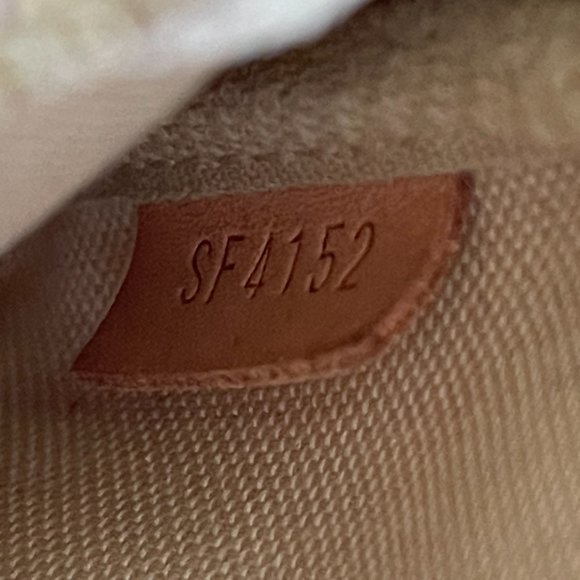 LOUIS VUITTON Damier Azur Mini Pochette Accessoires White - Picture 15 of 15